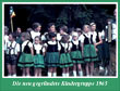 Die neu gegründete Kindergruppe 1965